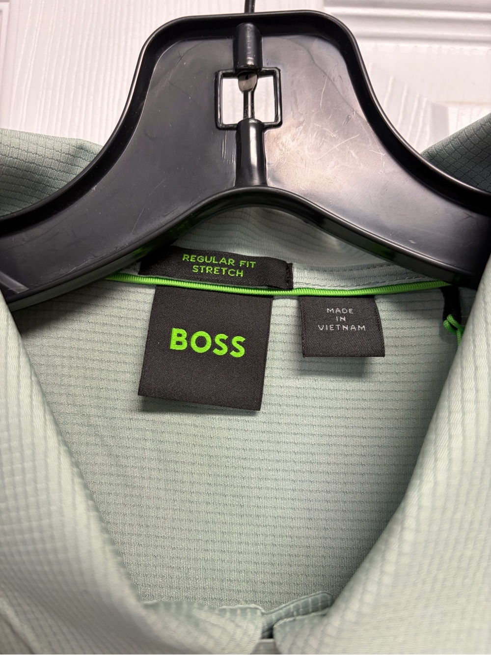 BOSS Active Paddy Polo Shirt Light Green - Picture 6 of 8